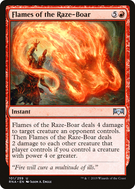 Flames of the Raze-Boar (RNA-101)