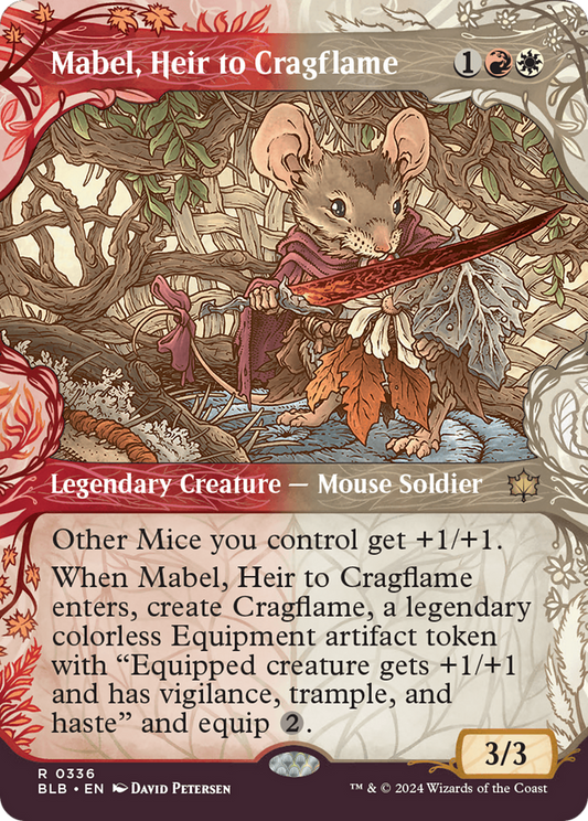 Mabel, Heir to Cragflame (BLB-336) (Showcase) (Foil)