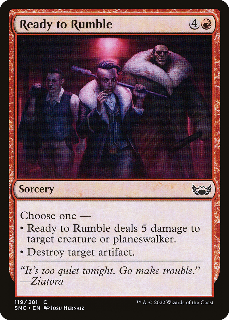 Ready to Rumble (SNC-119)