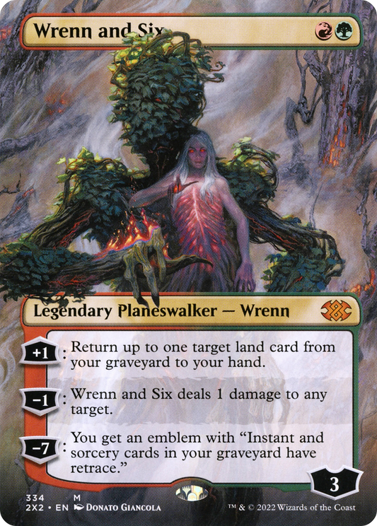 Wrenn and Six (2X2-334) (Borderless) (Foil)