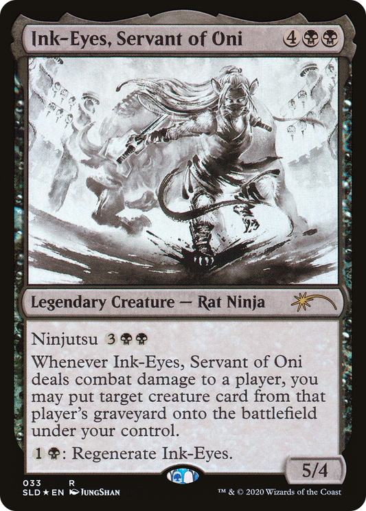 Ink-Eyes, Servant of Oni (SLD-033) (Foil)