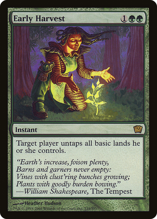 Early Harvest (9ED-235★) (Foil)