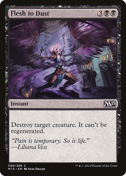 Flesh to Dust (M15-098) (Foil)