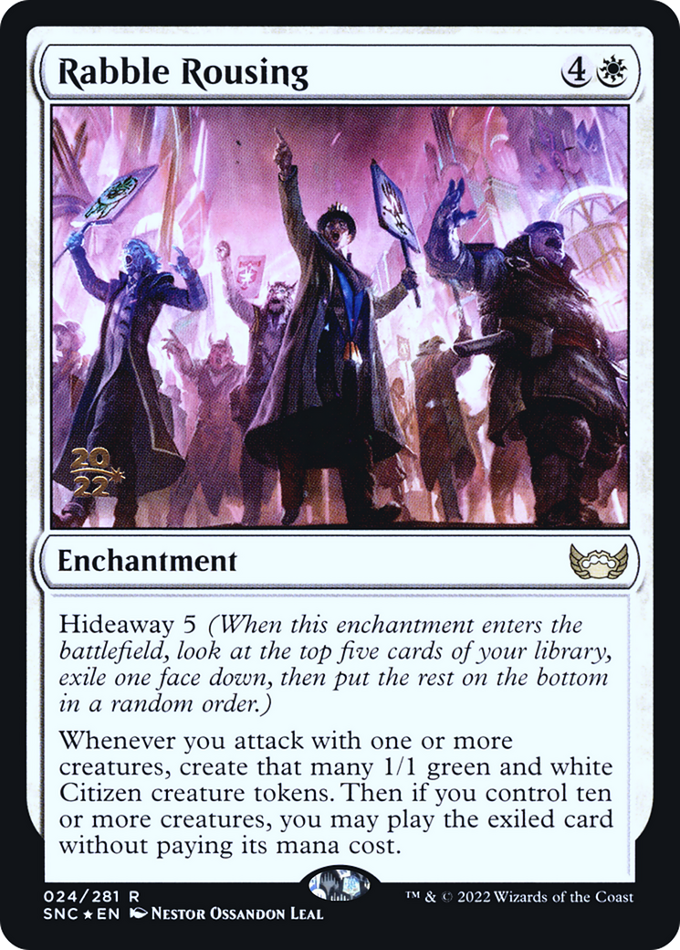 Rabble Rousing (PRE-24S) (Foil)