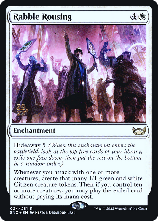 Rabble Rousing (PRE-24S) (Foil)