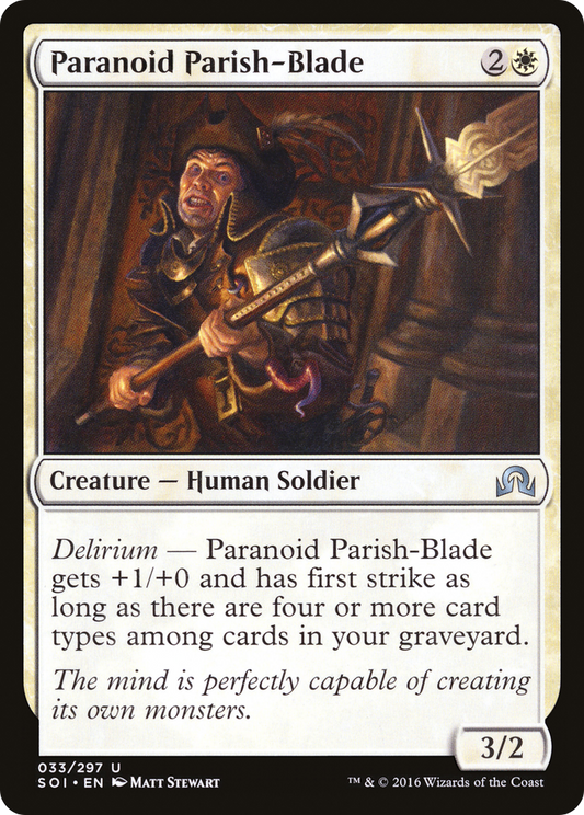 Paranoid Parish-Blade (SOI-033)