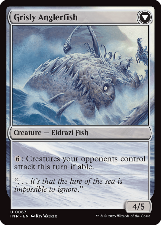 Grizzled Angler // Grisly Anglerfish (INR-067)