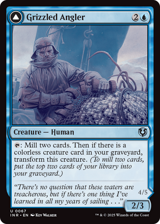 Grizzled Angler // Grisly Anglerfish (INR-067)