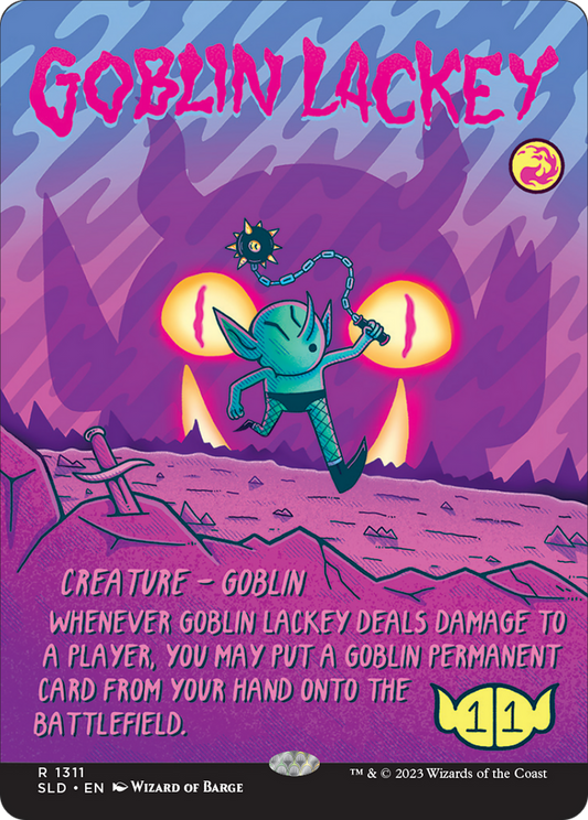 Goblin Lackey (SLD-1311) (Borderless)