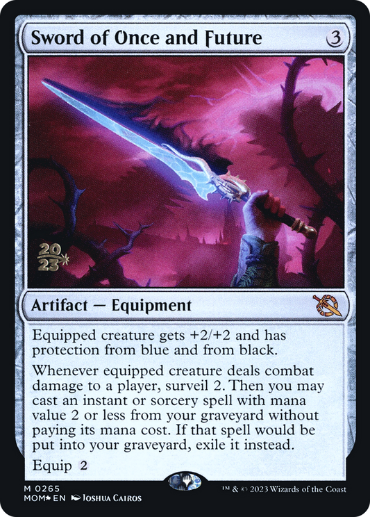 Sword of Once and Future (PRE-265S) (Foil)