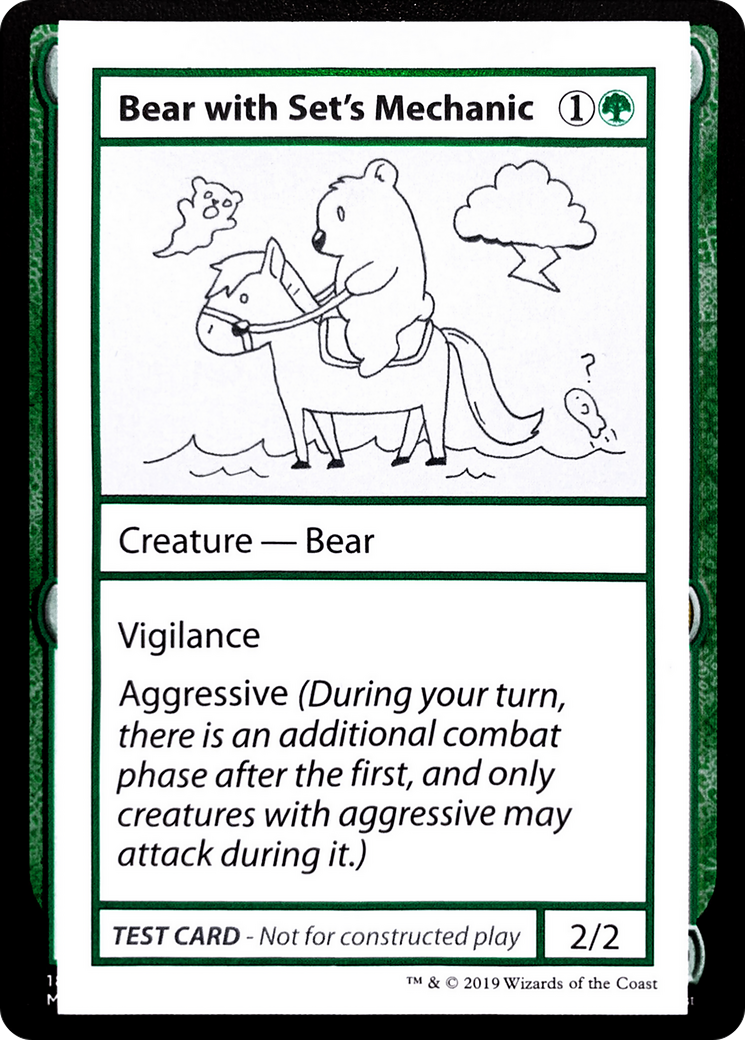 Bear with Set's Mechanic (CMB1-071)