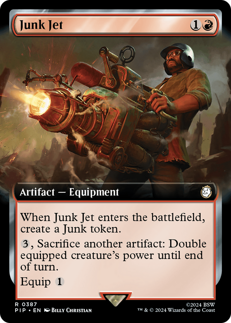 Junk Jet (PIP-387) (Extended Art) (Foil)