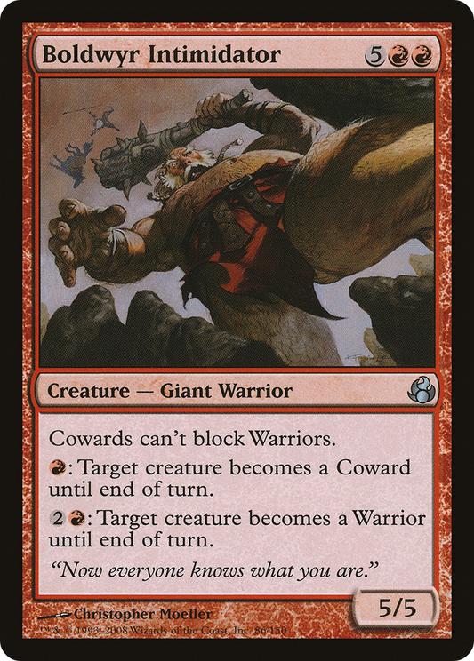 Boldwyr Intimidator (MOR-086) (Foil)