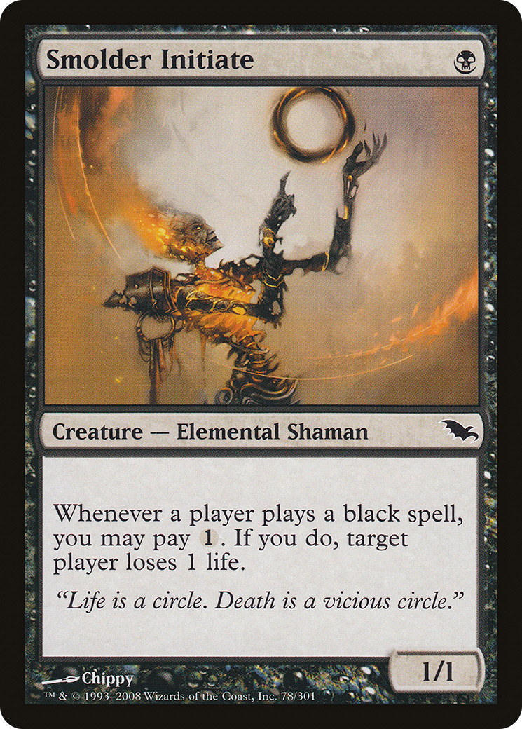 Smolder Initiate (SHM-078) (Foil)