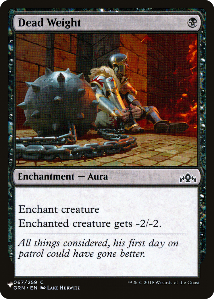 Dead Weight (LIST-GRN-67)