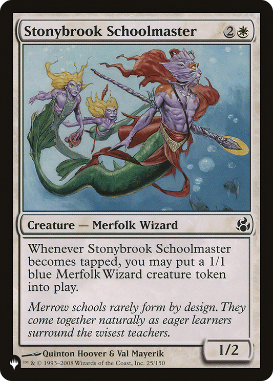Stonybrook Schoolmaster (LIST-MOR-25)