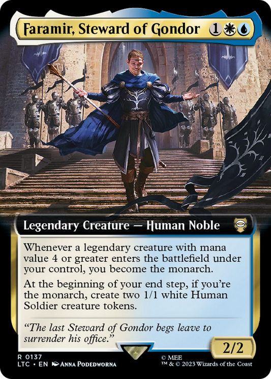 Faramir, Steward of Gondor (LTC-137) (Extended Art)