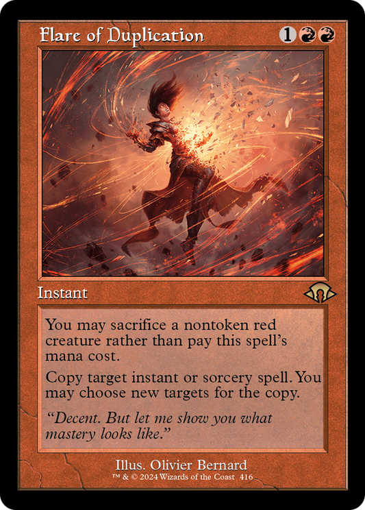 Flare of Duplication (MH3-416) (Foil)