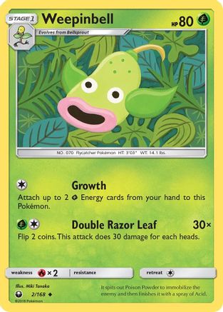 Weepinbell (CES-002) (Reverse Holofoil)