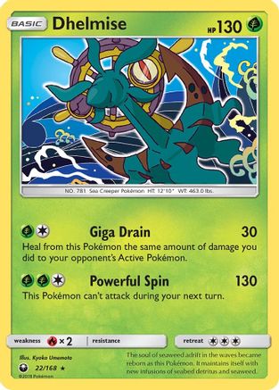 Dhelmise (CES-022) (Reverse Holofoil)