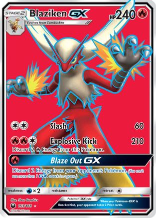 Blaziken GX (Full Art) (CES-153) (Holofoil)