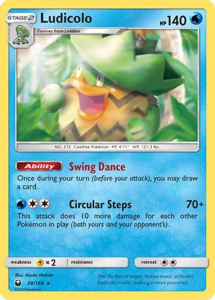 Ludicolo (CES-038) (Reverse Holofoil)