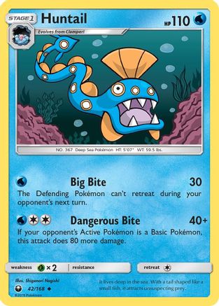 Huntail (CES-042) (Reverse Holofoil)