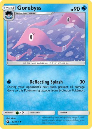 Gorebyss (CES-043) (Reverse Holofoil)