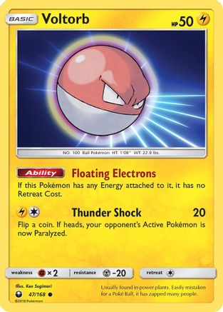 Voltorb (CES-047) (Reverse Holofoil)
