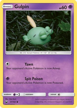 Gulpin (CES-057) (Reverse Holofoil)