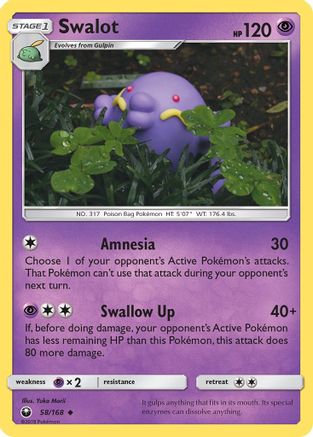 Swalot (CES-058) (Reverse Holofoil)