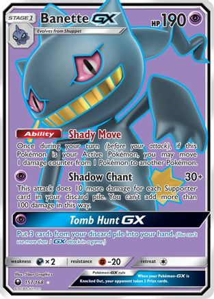 Banette GX (Full Art) (CES-157) (Holofoil)