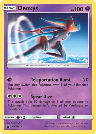 Deoxys (69) (CES-069) (Reverse Holofoil)