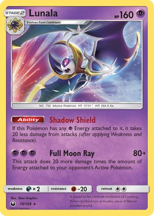 Lunala (CES-070) (Holofoil)