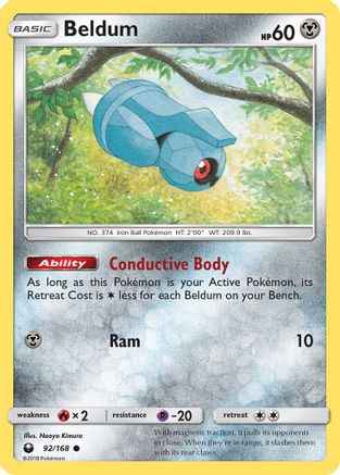 Beldum (92) (CES-092) (Reverse Holofoil)