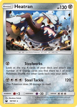 Heatran (CES-098) (Reverse Holofoil)