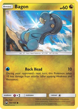 Bagon (103) (CES-103) (Reverse Holofoil)