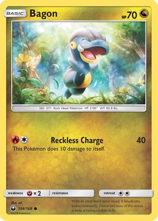 Bagon (104) (CES-104) (Reverse Holofoil)