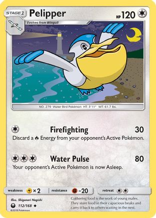 Pelipper (CES-112) (Reverse Holofoil)