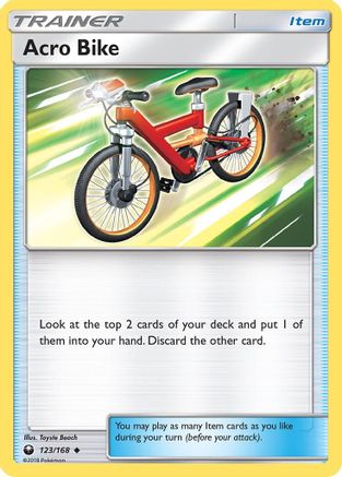 Acro Bike (CES-123) (Reverse Holofoil)