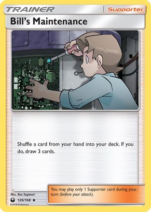 Bill's Maintenance (CES-126) (Reverse Holofoil)