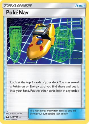 PokeNav (CES-140) (Reverse Holofoil)