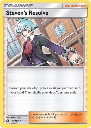 Steven's Resolve (CES-145) (Holofoil)