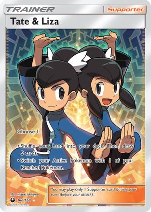 Tate & Liza (Full Art) (CES-166) (Holofoil)