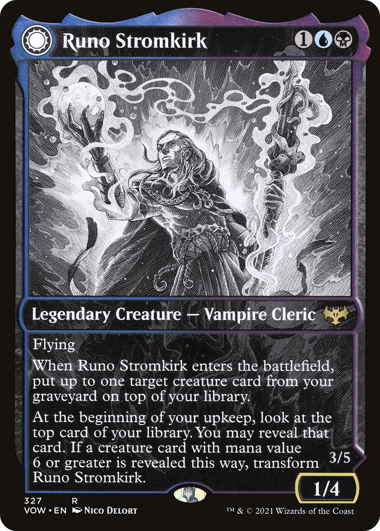 Runo Stromkirk // Krothuss, Lord of the Deep (VOW-327) (Showcase)