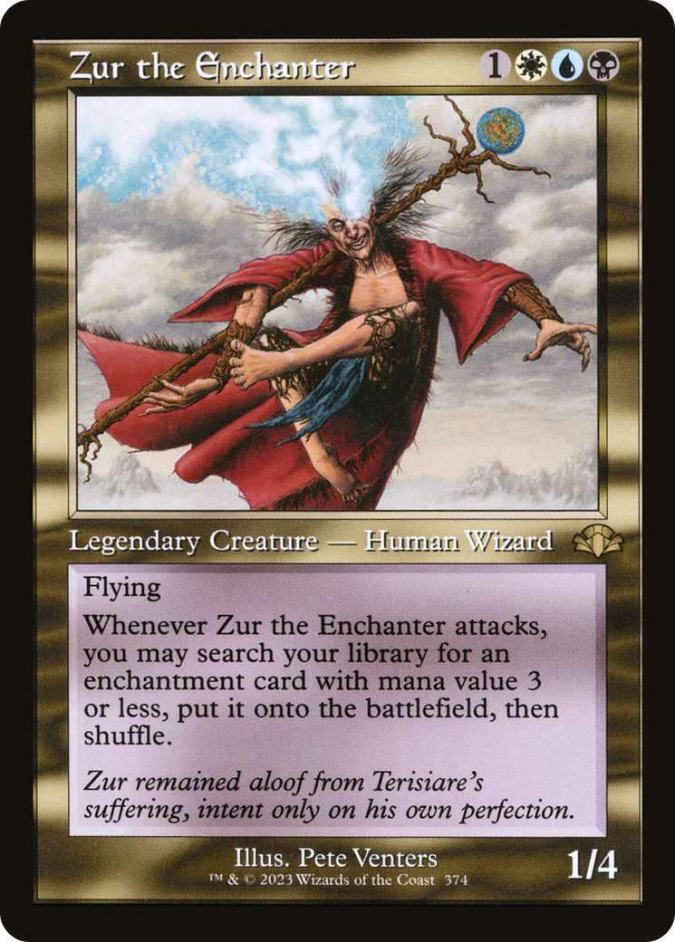 Zur the Enchanter (DMR-374) (Foil)