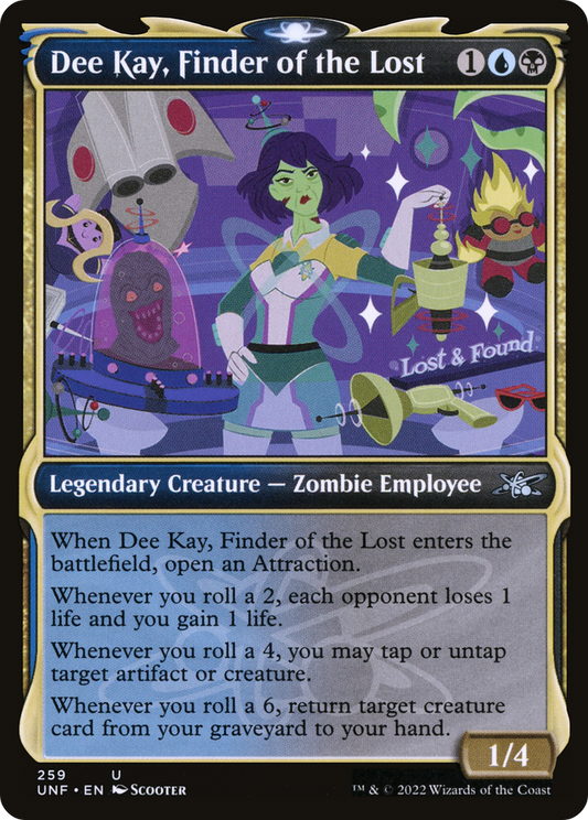 Dee Kay, Finder of the Lost (UNF-259) (Showcase)