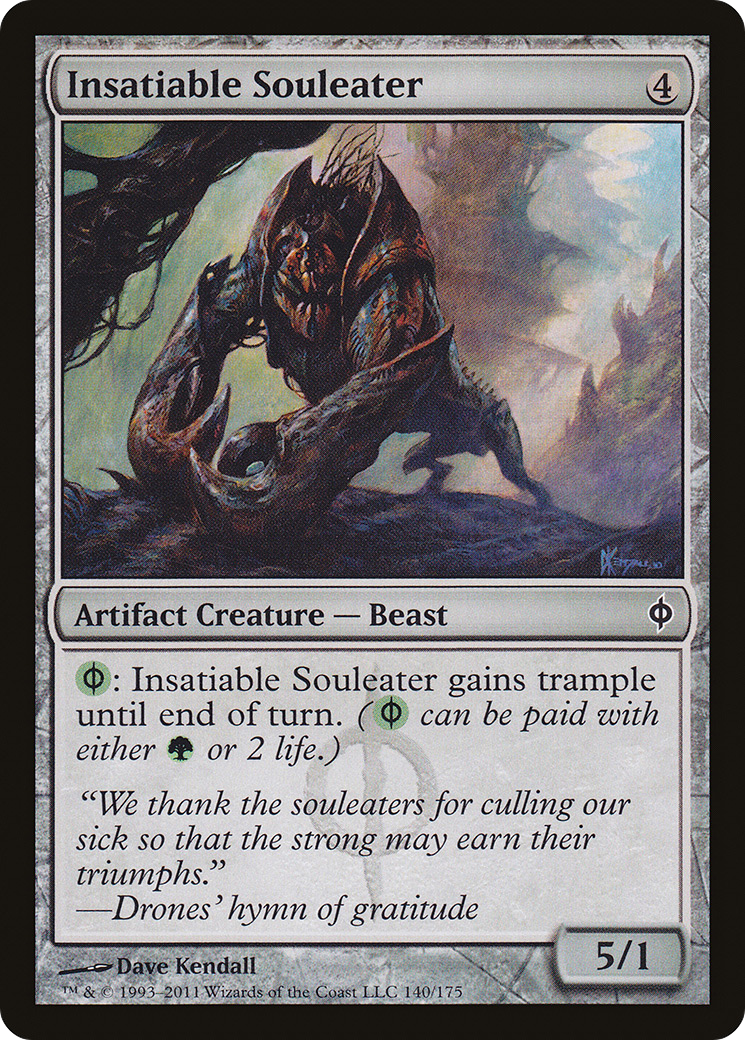 Insatiable Souleater (NPH-140) (Foil)