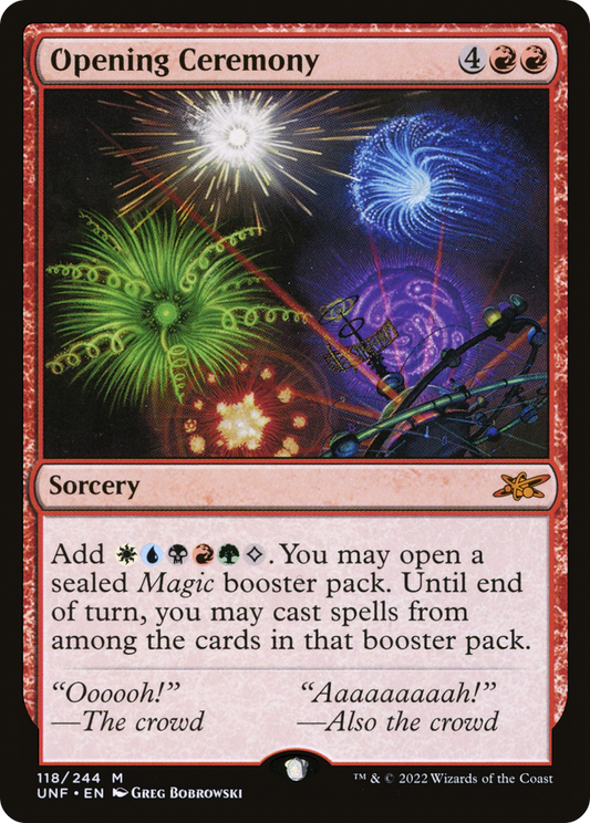 Opening Ceremony (UNF-118) (Foil)