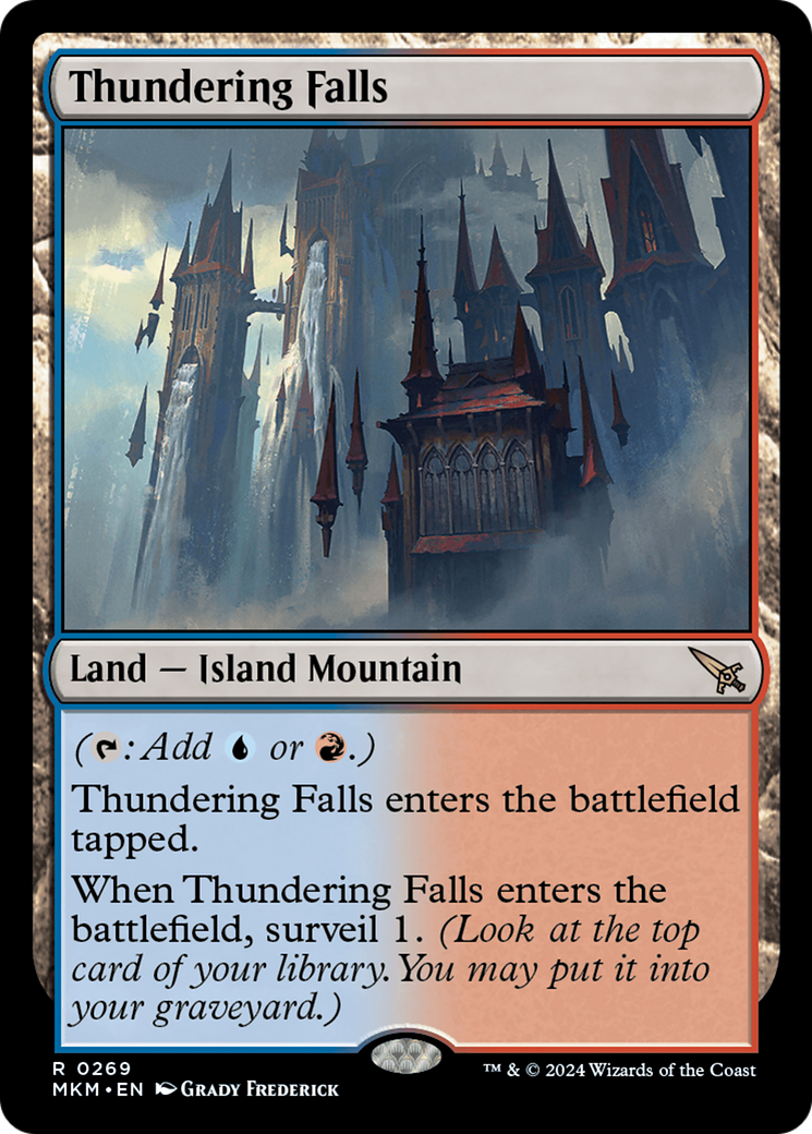 Thundering Falls (MKM-269) (Foil)